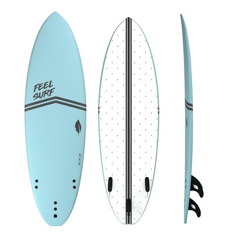 Planche de surf en mousse 6' FEEL SURF - 6' x 21' x 2'' 3/4 - 40,8L Planche De Surf En Mousse 6' FEEL SURF - 6' X 21' X 2'' 3/4 - 40,8L -SPEEDO SHOP unnamed file 204