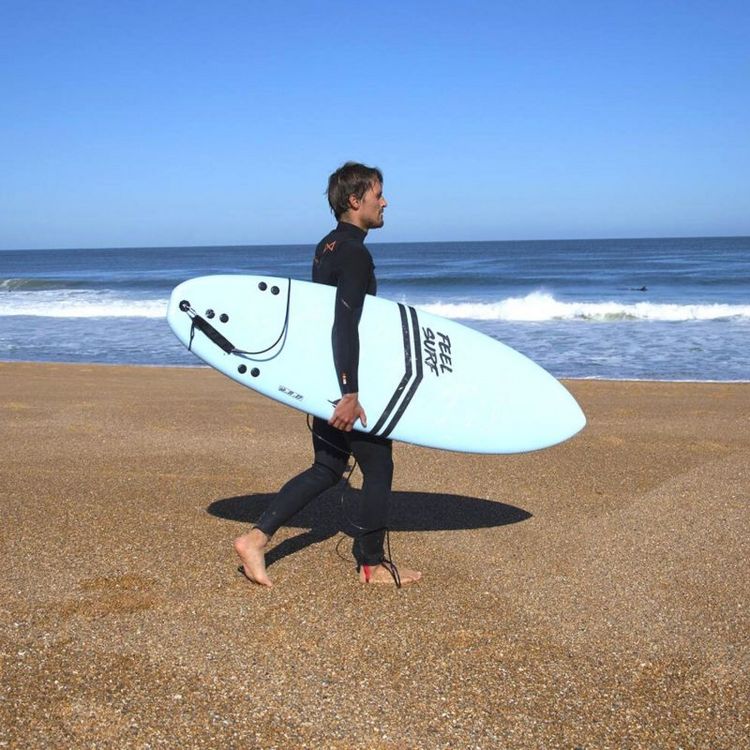 Planche de surf en mousse 6' FEEL SURF - 6' x 21' x 2'' 3/4 - 40,8L Planche De Surf En Mousse 6' FEEL SURF - 6' X 21' X 2'' 3/4 - 40,8L -SPEEDO SHOP unnamed file 205