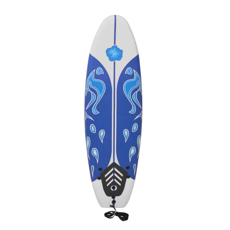 VIDAXL Planche De Surf Bleu 170 Cm 4 VIDAXL Planche De Surf Bleu 170 Cm – Image 2