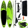 VIDAXL Ensemble De Planche SUP Gonflable 366x76x15 Cm Vert -SPEEDO SHOP unnamed file 248