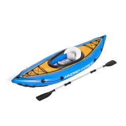 BESTWAY Canoë Kayak Gonflable Hydro-Force Cove Champion 1 Personne 275 X 81 Cm 1 Pagaie BESTWAY