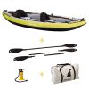 KANGUI Canoë Kayak Gonflable MAUI 1 à 2 Places + Pagaie + Sac Transport + Pompe Double Action+ Kit De Réparation -SPEEDO SHOP unnamed file 314