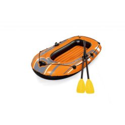 BESTWAY Bâteau Gonflable Bestway Bateau Set Kit 1.55m Orange 72122