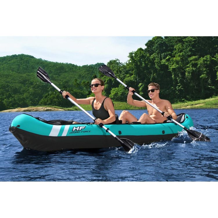 BESTWAY Canoë Kayak Gonflable Bestway Kayak Ventura 2 Places 3.30 Mm Vert 71972 5 BESTWAY Canoë Kayak Gonflable Bestway Kayak Ventura 2 Places 3.30 Mm Vert 71972 – Image 3