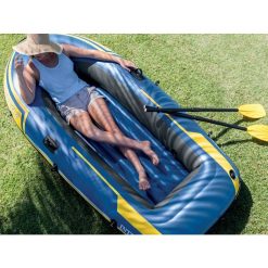 INTEX Kit Bateau Gonflable 2 Places Challenger 2 Avec Rames Et Gonfleur - Intex -SPEEDO SHOP unnamed file 376