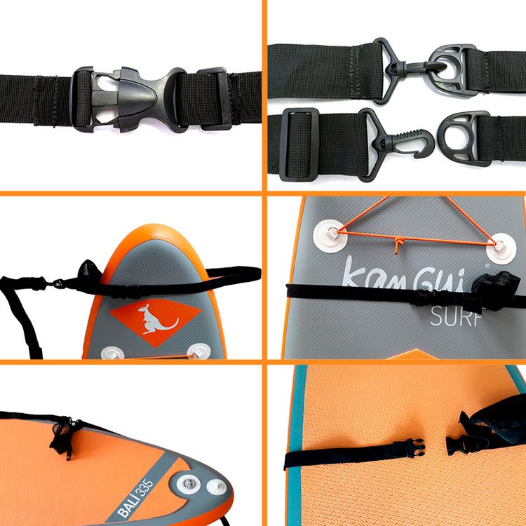 KANGUI Sangle de portage pour stand up paddle gonflable avec fixation pagaie KANGUI Sangle De Portage Pour Stand Up Paddle Gonflable Avec Fixation Pagaie -SPEEDO SHOP unnamed file 400