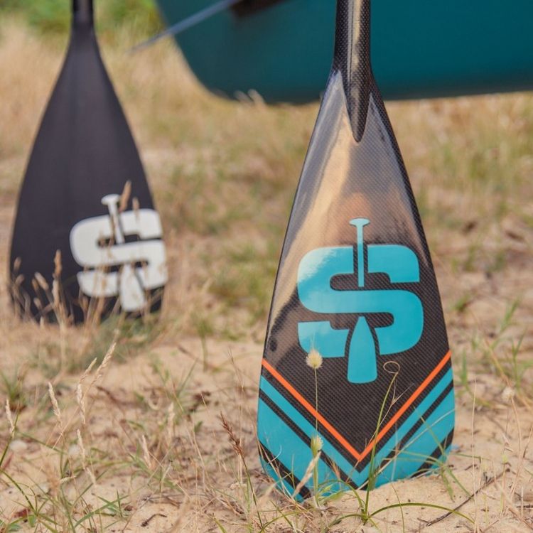SIMPLE PADDLE Pagaie De Stand Up Paddle Réglable De 175 à 215cm Et Démontable En 3 Sections - Carbone, Fibre De Verre Et Nylon - Horuz 5 SIMPLE PADDLE Pagaie De Stand Up Paddle Réglable De 175 à 215cm Et Démontable En 3 Sections - Carbone, Fibre De Verre Et Nylon - Horuz – Image 3
