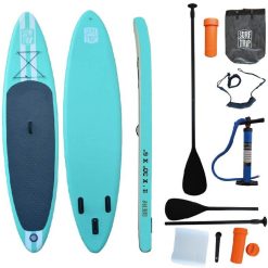 SURFTRIP Paddle Gonflable En Dropstitch - Surftrip - 275 X 76 X 15 Cm - Tout Inclus + Sac De Transport