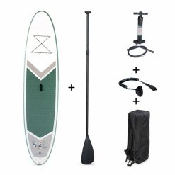 Alice's Garden Pack Stand Up Paddle Gonflable Rico 10'10 Avec Pompe Haute Pression Simple Action, Pagaie, Leash Et Sac -SPEEDO SHOP unnamed file 510