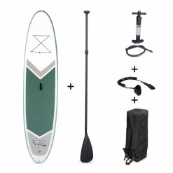 Alice's Garden Pack Stand Up Paddle Gonflable Rico 10'10 Avec Pompe Haute Pression Simple Action, Pagaie, Leash Et Sac -SPEEDO SHOP unnamed file 510