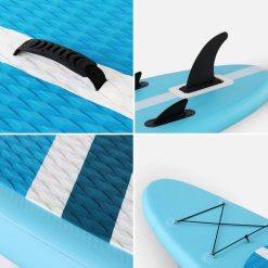 Alice's Garden Pack Stand Up Paddle Gonflable Julio 9'3'' Avec Pompe Haute Pression Simple Action. Pagaie. Leash Et Sac De Rangement Inclus -SPEEDO SHOP unnamed file 521