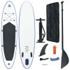 VIDAXL Stand Up Paddle Planche A Rame Bleu Et Blanc -SPEEDO SHOP unnamed file 523