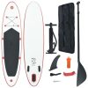 VIDAXL Stand Up Paddle Planche A Rame Rouge Et Blanc 1 VIDAXL Stand Up Paddle Planche A Rame Rouge Et Blanc -SPEEDO SHOP unnamed file 532