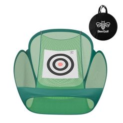 BEE GOLF Filet D'entrainement De Golf Chipping (L 50 X P 40 X H 50 Cm) Avec Cible Et Housse De Transport