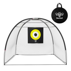 BEE GOLF Filet D'entrainement De Golf Pleins Coups (L 305 X H 205 X P 160 Cm) Avec Cible Et Housse De Transport