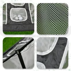 BEE GOLF Filet D'entrainement De Golf Chipping (L 70 X P 65 X H 53 Cm) Avec Cible 5 Poches Et Housse De Transport -SPEEDO SHOP unnamed file 564