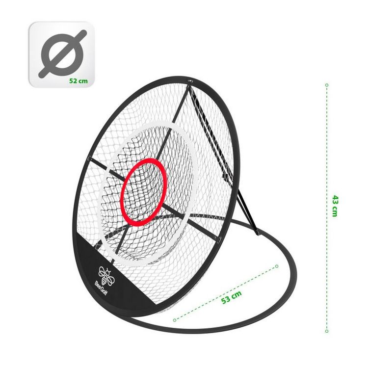 BEE GOLF Filet d'entrainement de golf chipping (ø 52 x P 53 x H 43 cm) avec 2 cibles et housse de transport BEE GOLF Filet D'entrainement De Golf Chipping (ø 52 X P 53 X H 43 Cm) Avec 2 Cibles Et Housse De Transport -SPEEDO SHOP unnamed file 588