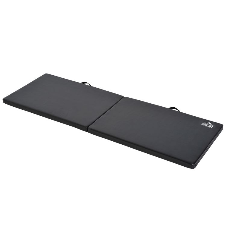 HOMCOM Tapis de gymnastique yoga pilates fitness pliable portable grand confort 180L x 60l x 5H cm revêtement synthétique noir HOMCOM Tapis De Gymnastique Yoga Pilates Fitness Pliable Portable Grand Confort 180L X 60l X 5H Cm Revêtement Synthétique Noir -SPEEDO SHOP unnamed file 614