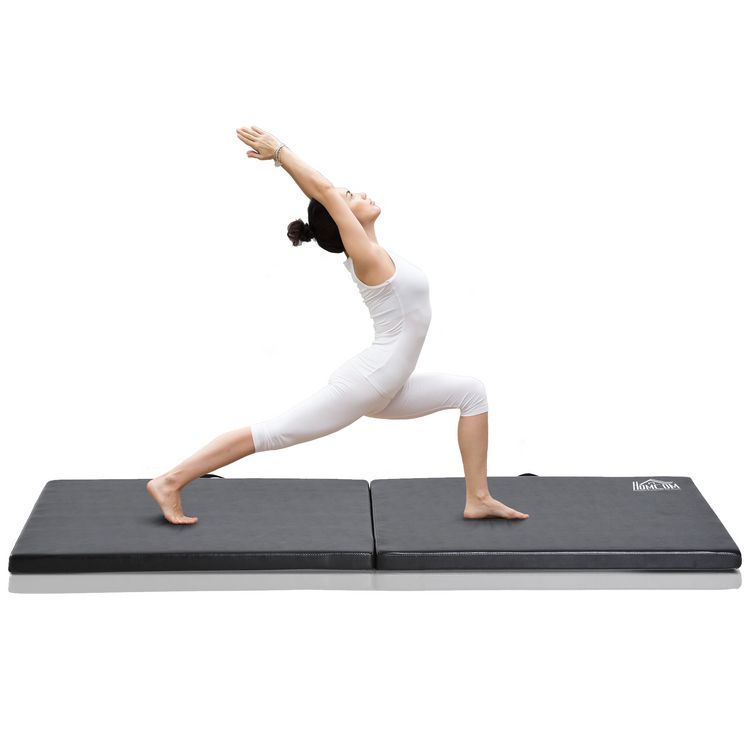 HOMCOM Tapis de gymnastique yoga pilates fitness pliable portable grand confort 180L x 60l x 5H cm revêtement synthétique noir HOMCOM Tapis De Gymnastique Yoga Pilates Fitness Pliable Portable Grand Confort 180L X 60l X 5H Cm Revêtement Synthétique Noir -SPEEDO SHOP unnamed file 615