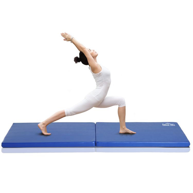 HOMCOM Tapis de gymnastique yoga pilates fitness pliable portable grand confort 180L x 60l x 5H cm revêtement synthétique bleu HOMCOM Tapis De Gymnastique Yoga Pilates Fitness Pliable Portable Grand Confort 180L X 60l X 5H Cm Revêtement Synthétique Bleu -SPEEDO SHOP unnamed file 627