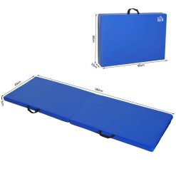 HOMCOM Tapis De Gymnastique Yoga Pilates Fitness Pliable Portable Grand Confort 180L X 60l X 5H Cm Revêtement Synthétique Bleu 4 HOMCOM Tapis De Gymnastique Yoga Pilates Fitness Pliable Portable Grand Confort 180L X 60l X 5H Cm Revêtement Synthétique Bleu -SPEEDO SHOP unnamed file 628