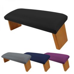 VIVEZEN Banc, Tabouret De Méditation, Yoga Pliant En Bois