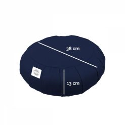 VIVEZEN Pouf, Zafu, Coussin De Méditation, Yoga - Rond - 38 X 38 X 13 Cm -SPEEDO SHOP unnamed file 655