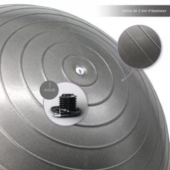 VIVEZEN Ballon De Yoga, Fitness, Gymnastique - Diam 65 Cm -SPEEDO SHOP unnamed file 780