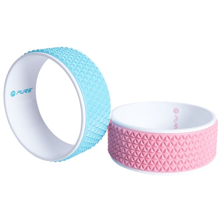 Pure2Improve Roue de yoga 34 cm Rose et blanc Pure2Improve Roue De Yoga 34 Cm Rose Et Blanc -SPEEDO SHOP unnamed file 822