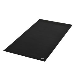 HOMCOM Tapis De Protection Fitness Grand Confort Dim. 180L X 90l X 0,6H Cm PVC Noir