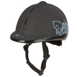 Covalliero Casque D'equitation Beauty VG1 52-55 Cm Noir