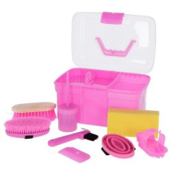 KERBL Kerbl Mini Boîte De Toilettage Avec 8 Accessoires Rose 321766